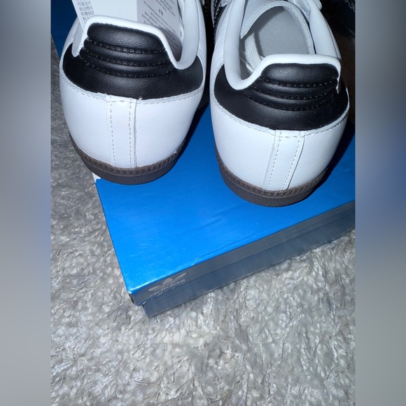 Adidas Samba White and Black Sneakers - Picture 5 of 7